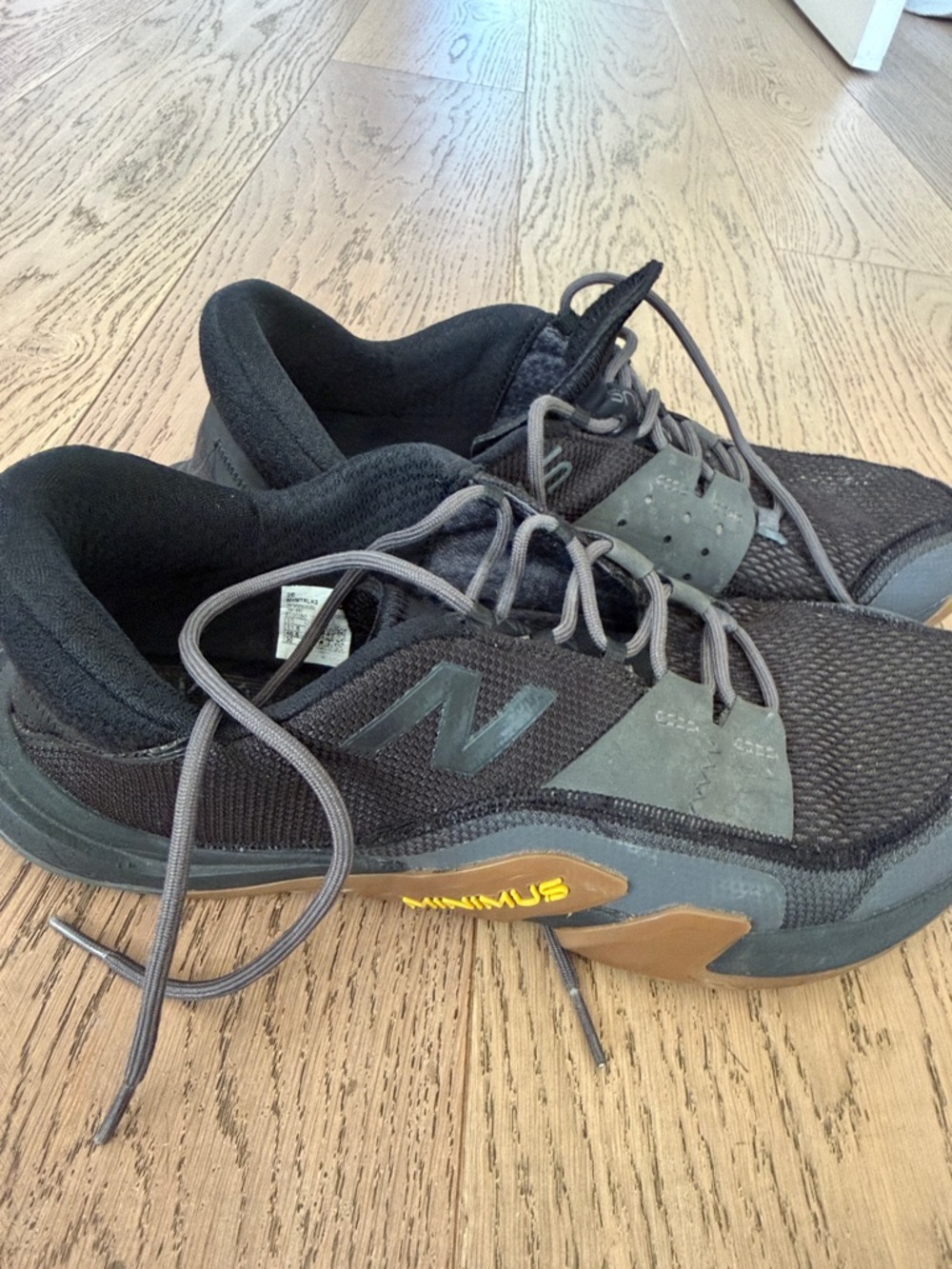 New Balance Black and Brown Minimus Men's Athletic Shoes